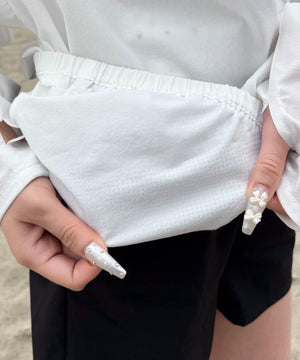 ラッシュガードZIPパーカー