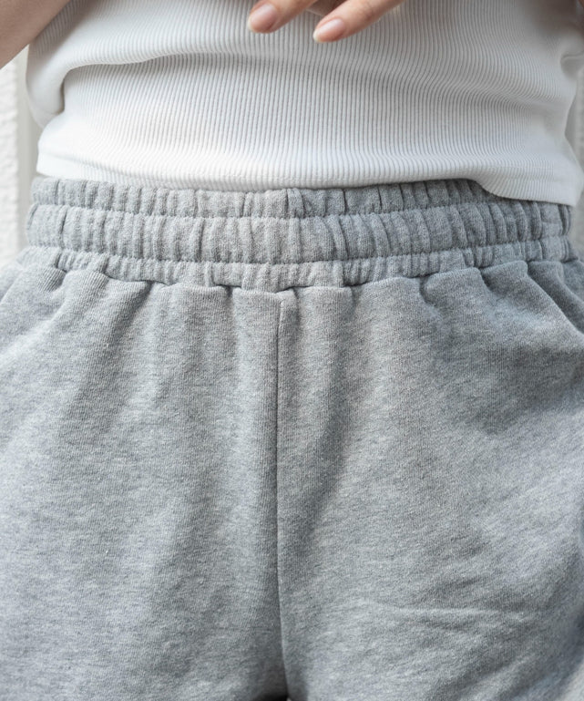 サイドドロストスウェットショートパンツ
