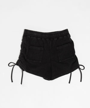 サイドドロストスウェットショートパンツ