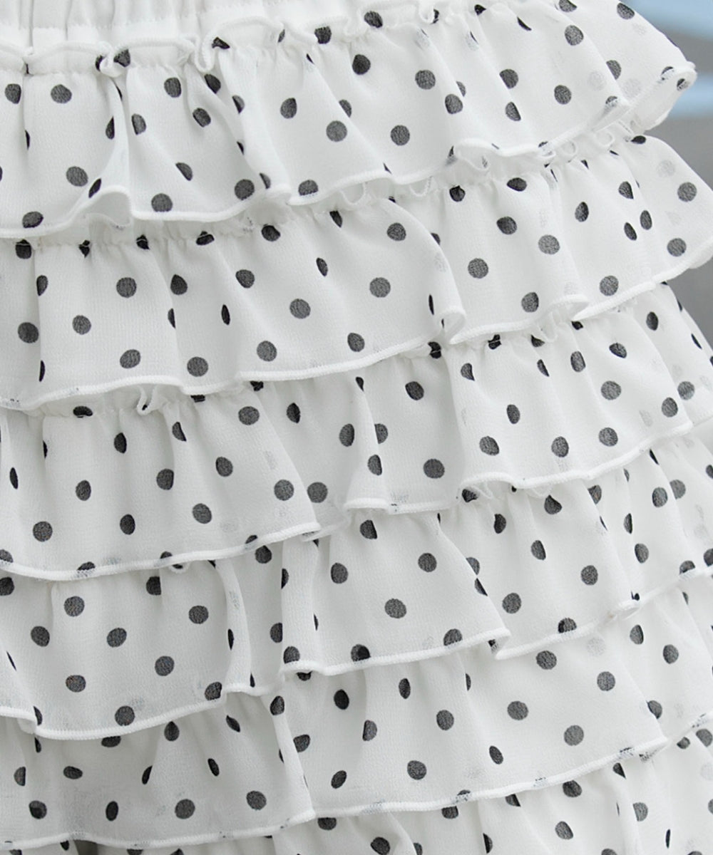 ドットフリルマイクロショートパンツ