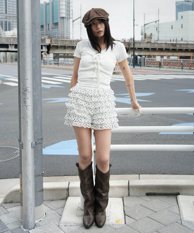 ホワイト　モデル：159cm F着用