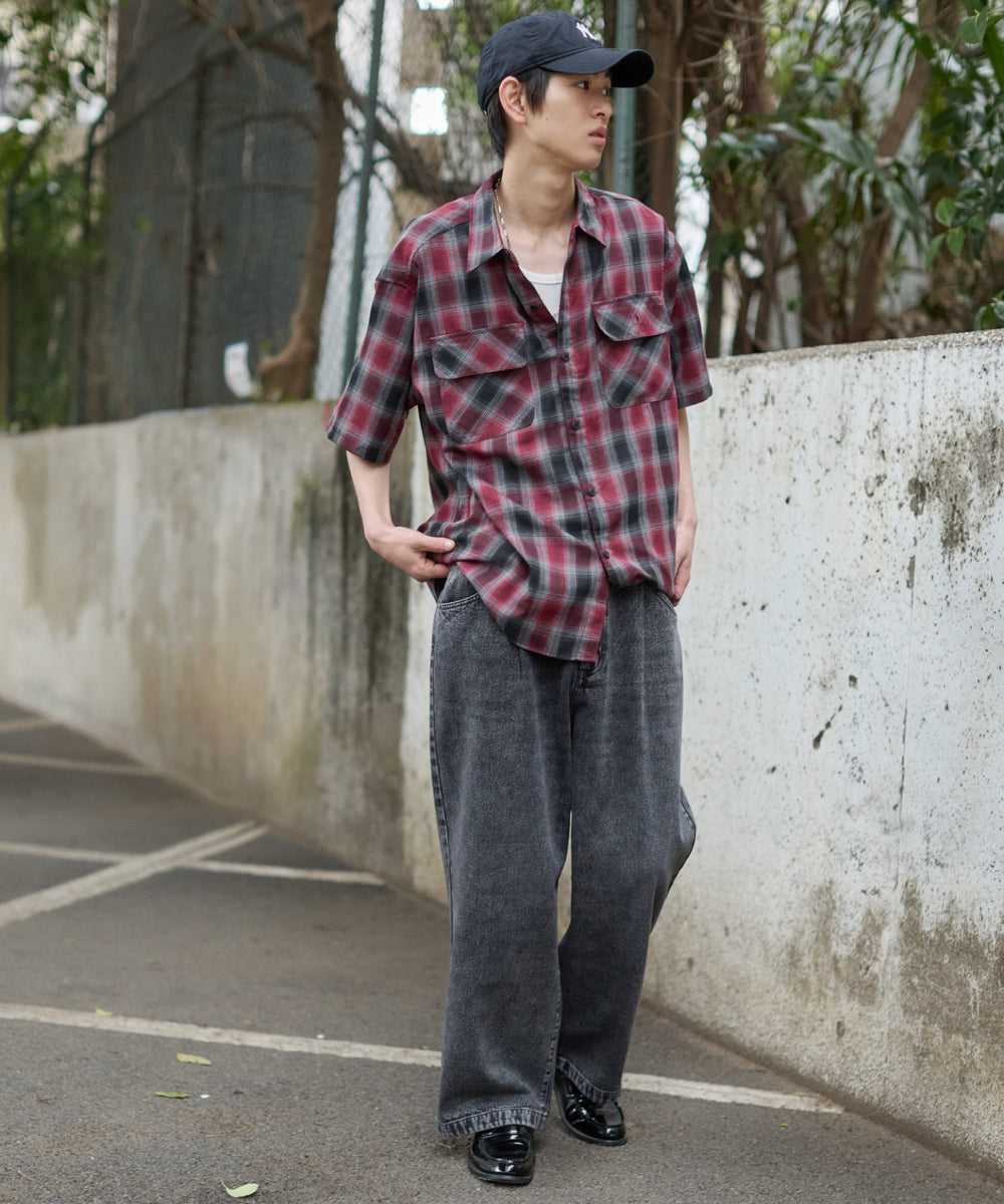 デニムブラックソノタ モデル：181cm L着用