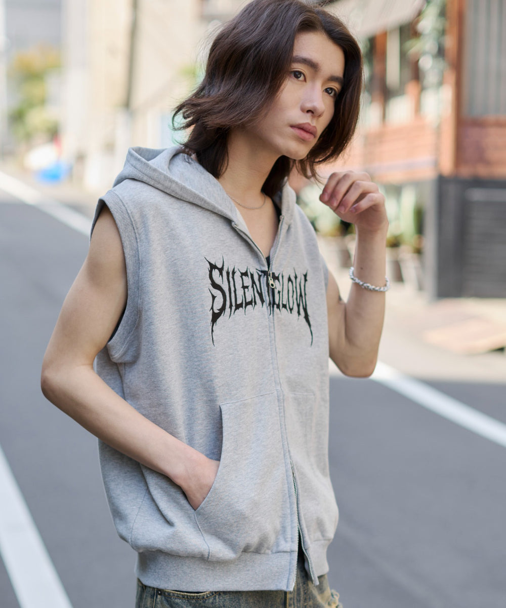 杢グレー モデル：182cm L着用