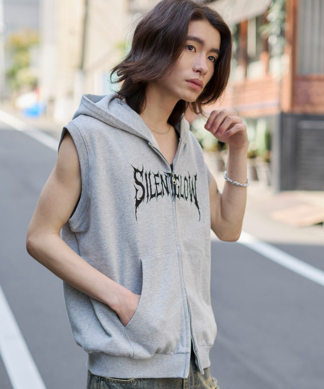 杢グレー モデル：182cm L着用