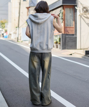 杢グレー モデル：182cm L着用