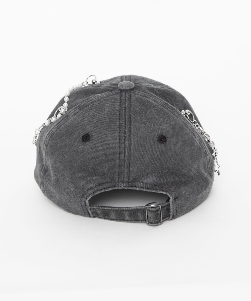 チャームポイントロゴキャップ