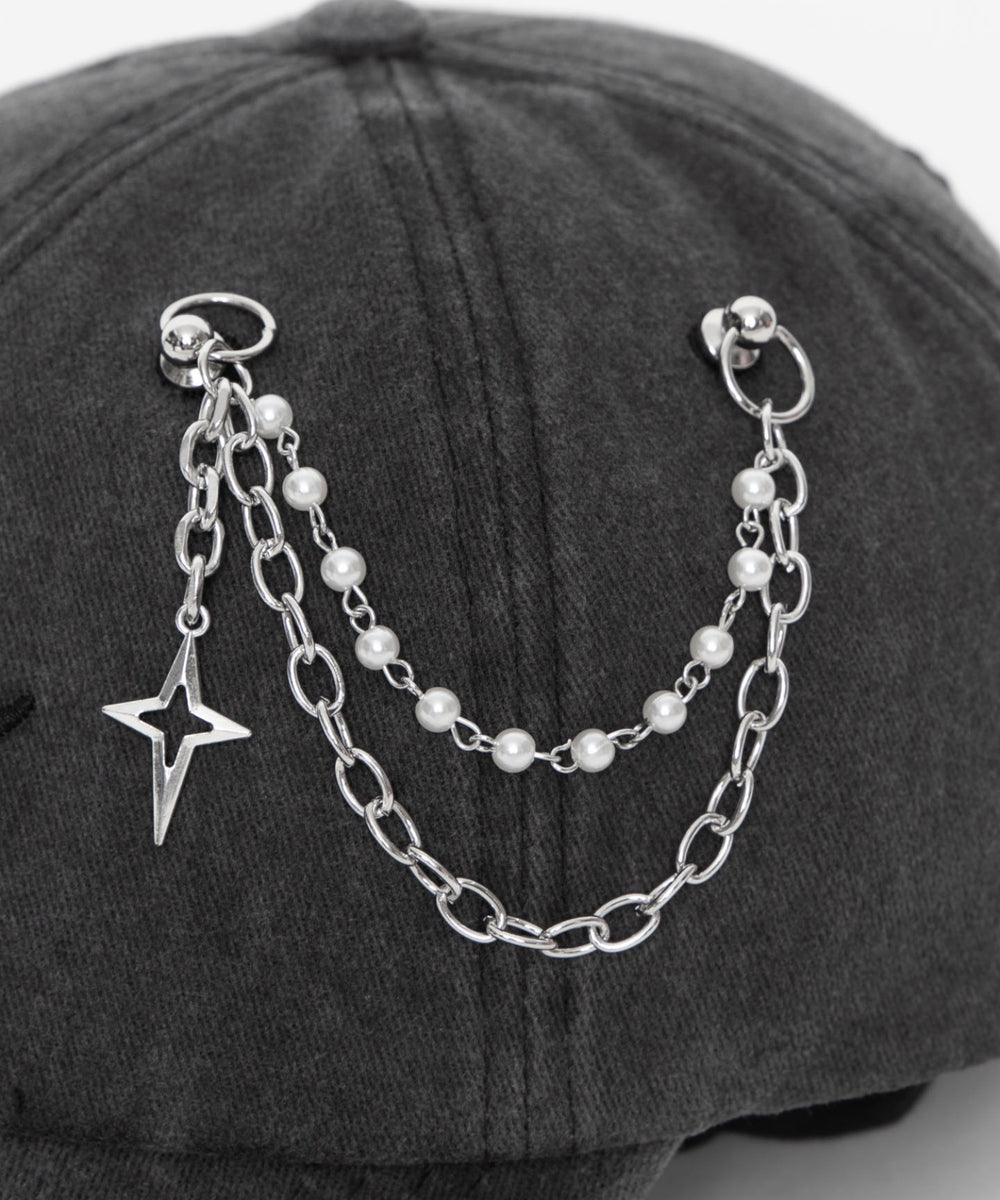 チャームポイントロゴキャップ