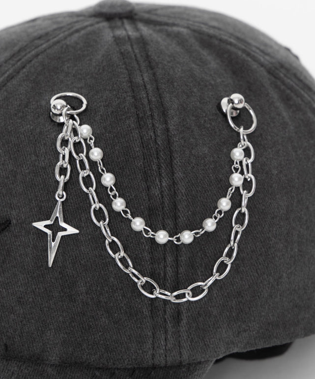 チャームポイントロゴキャップ