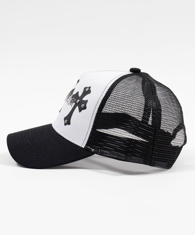 クロススタッズメッシュキャップ