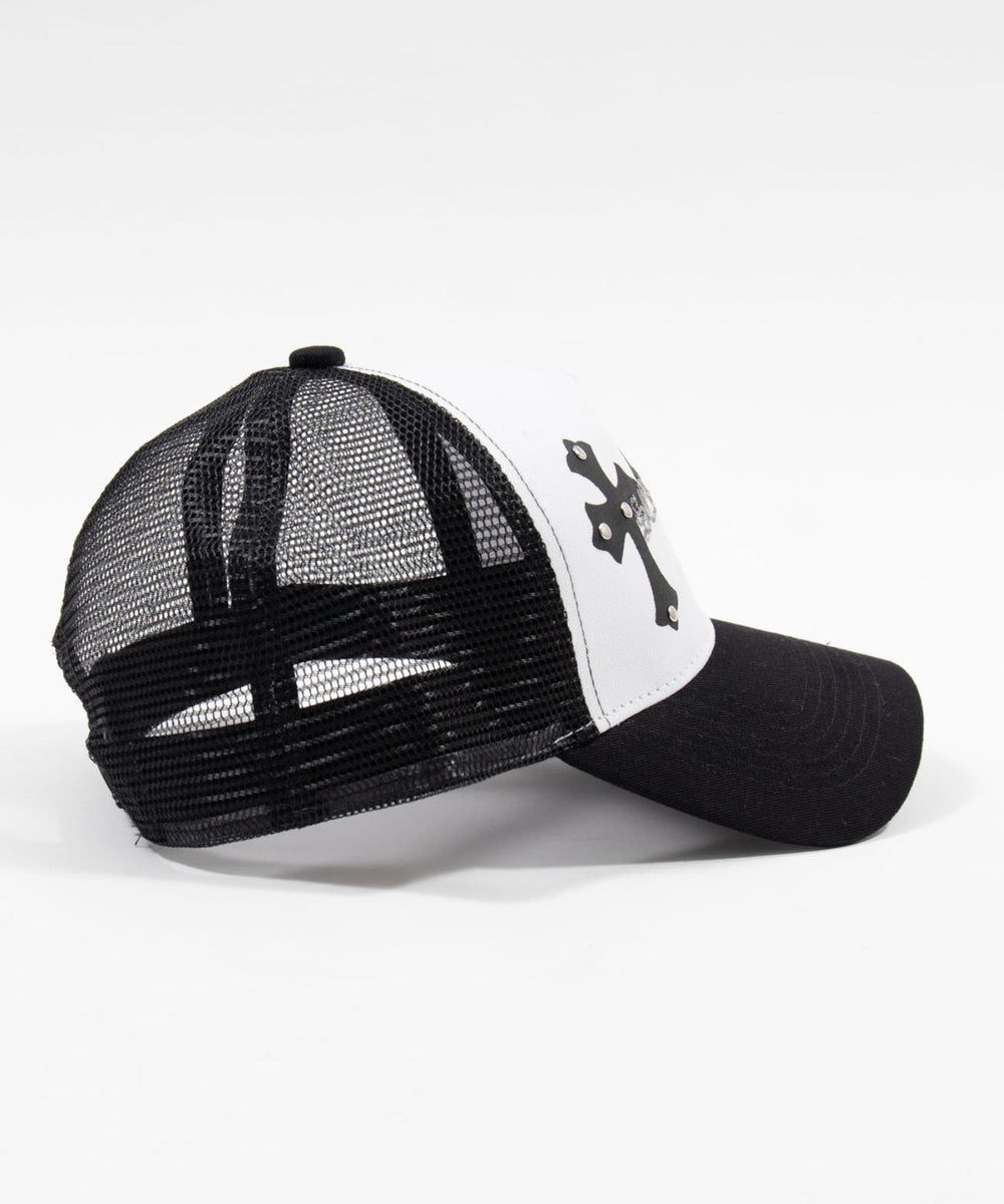 クロススタッズメッシュキャップ