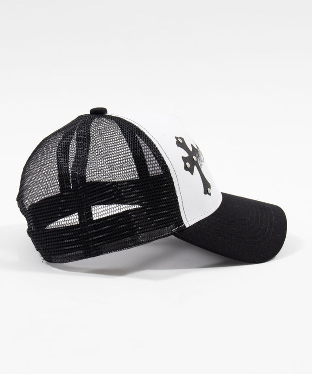 クロススタッズメッシュキャップ