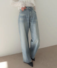 デニム淡加工(インディゴ淡加工) / XS