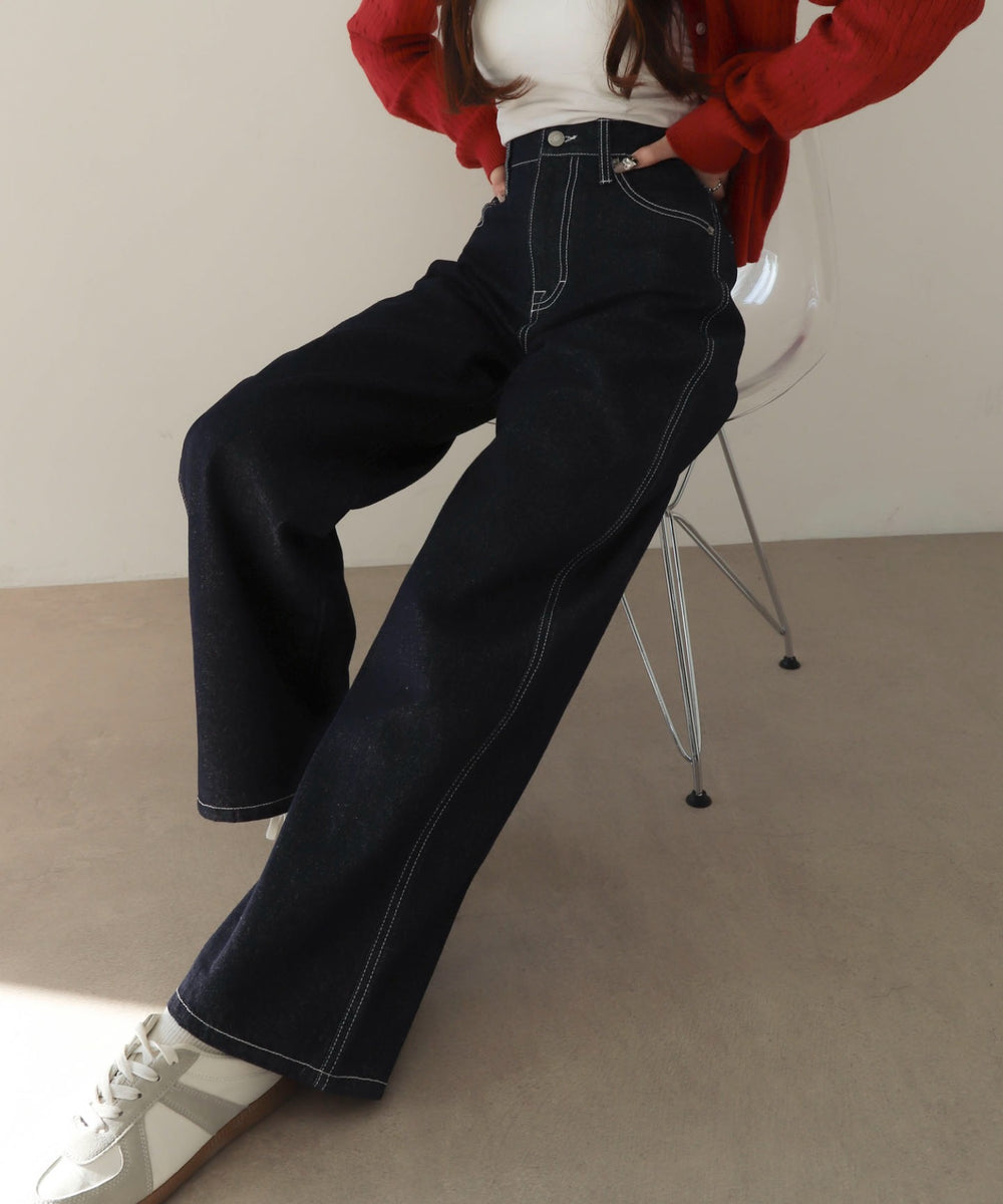 デニムインディゴ モデル：160cm M着用