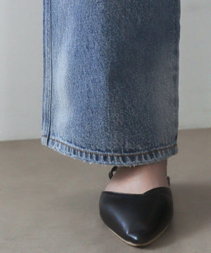 ストレートデニムパンツ