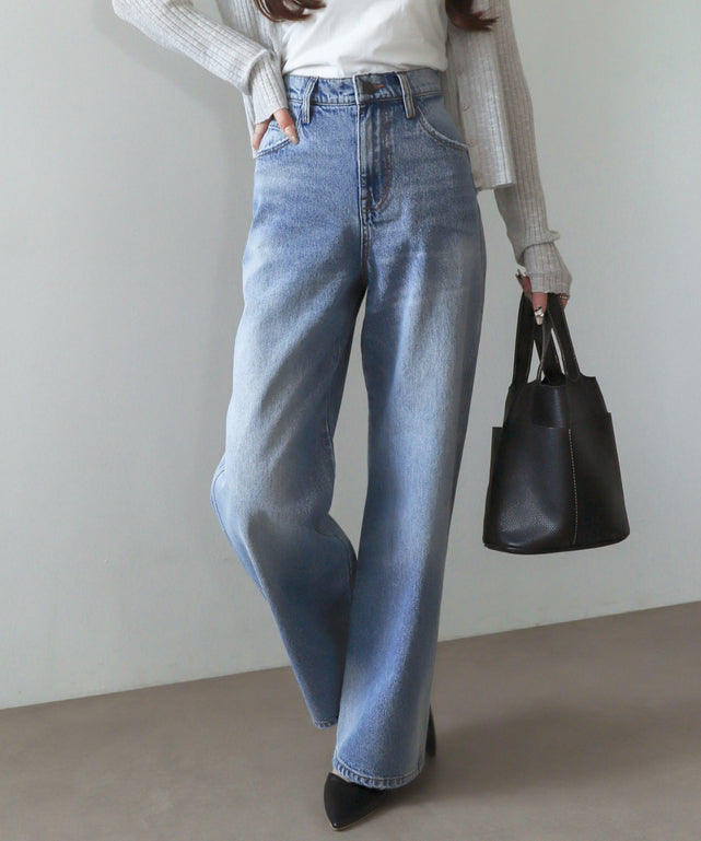 デニム淡 モデル：160cm M着用