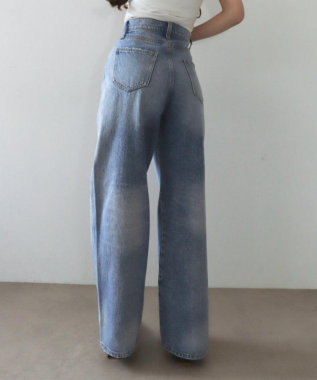 デニム淡 モデル：160cm M着用