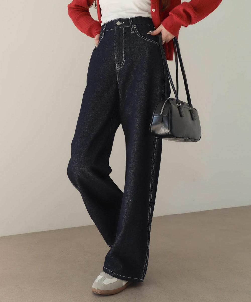 デニムインディゴ モデル：160cm M着用