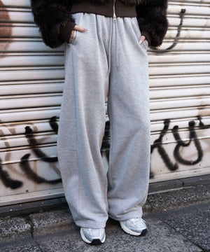 杢グレー　モデル：159cm M着用