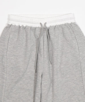 カーブデザインスウェットパンツ