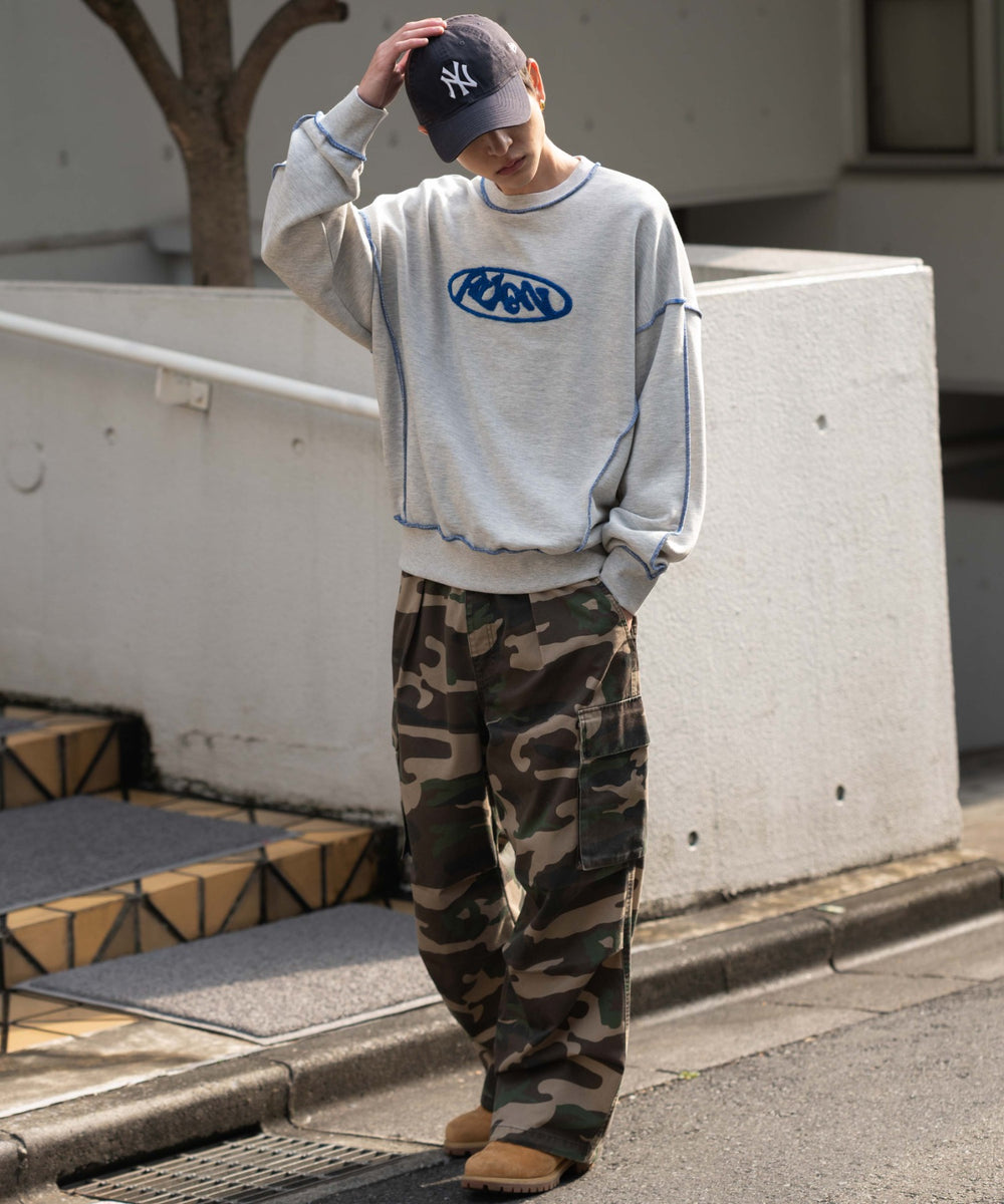 杢グレー モデル：180cm L着用