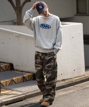 杢グレー モデル：180cm L着用