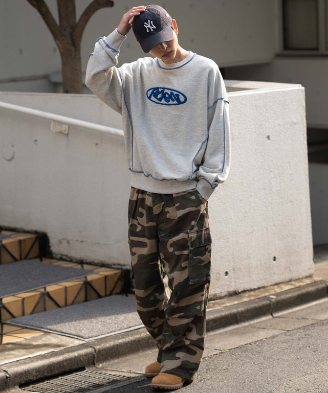 杢グレー モデル：180cm L着用