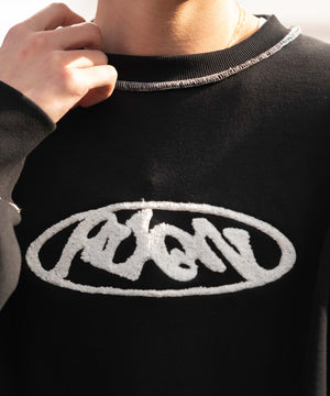 ショートカラーステッチサガラロゴプルオーバー