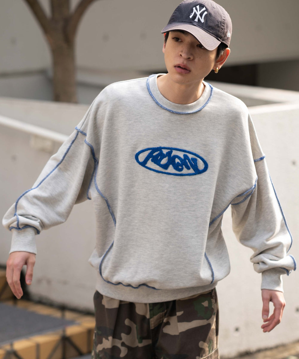 杢グレー モデル：180cm L着用