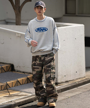 杢グレー モデル：180cm L着用