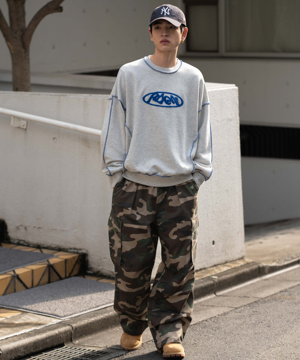 杢グレー モデル：180cm L着用