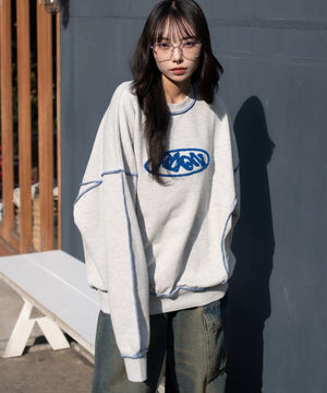 杢グレー　モデル：159cm L着用