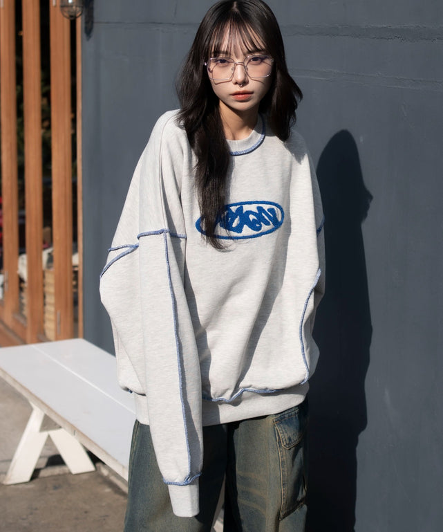 杢グレー　モデル：159cm L着用