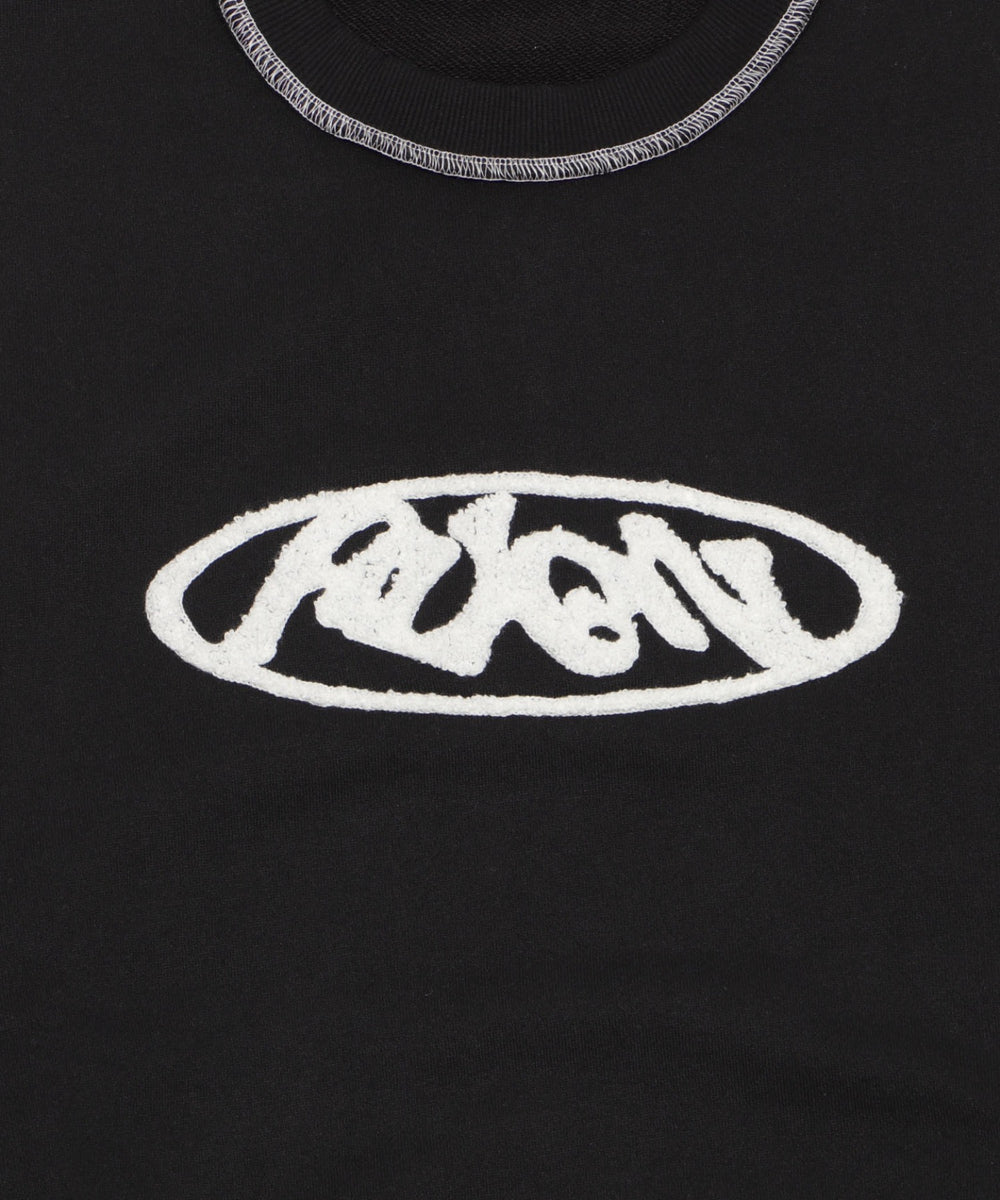 ショートカラーステッチサガラロゴプルオーバー