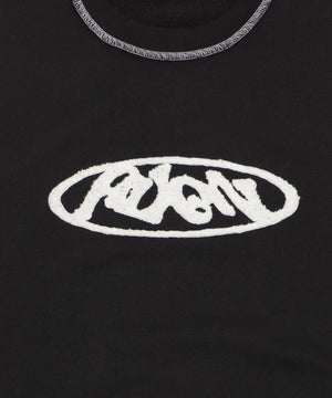 ショートカラーステッチサガラロゴプルオーバー