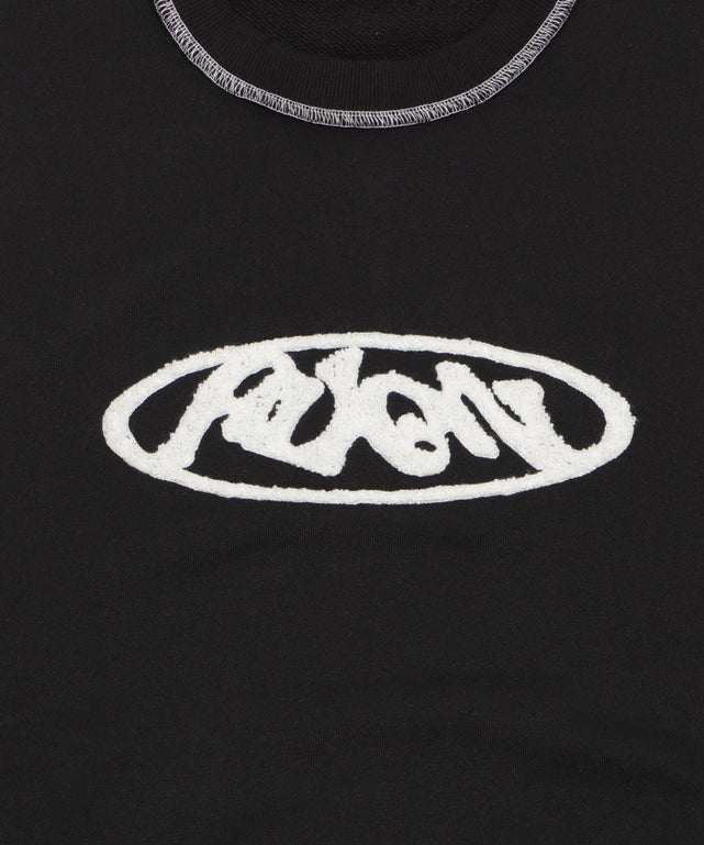 ショートカラーステッチサガラロゴプルオーバー