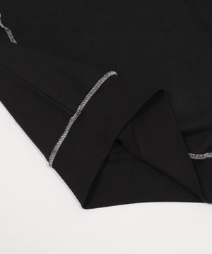 ショートカラーステッチサガラロゴプルオーバー