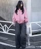 ピンク　モデル：159cm M着用