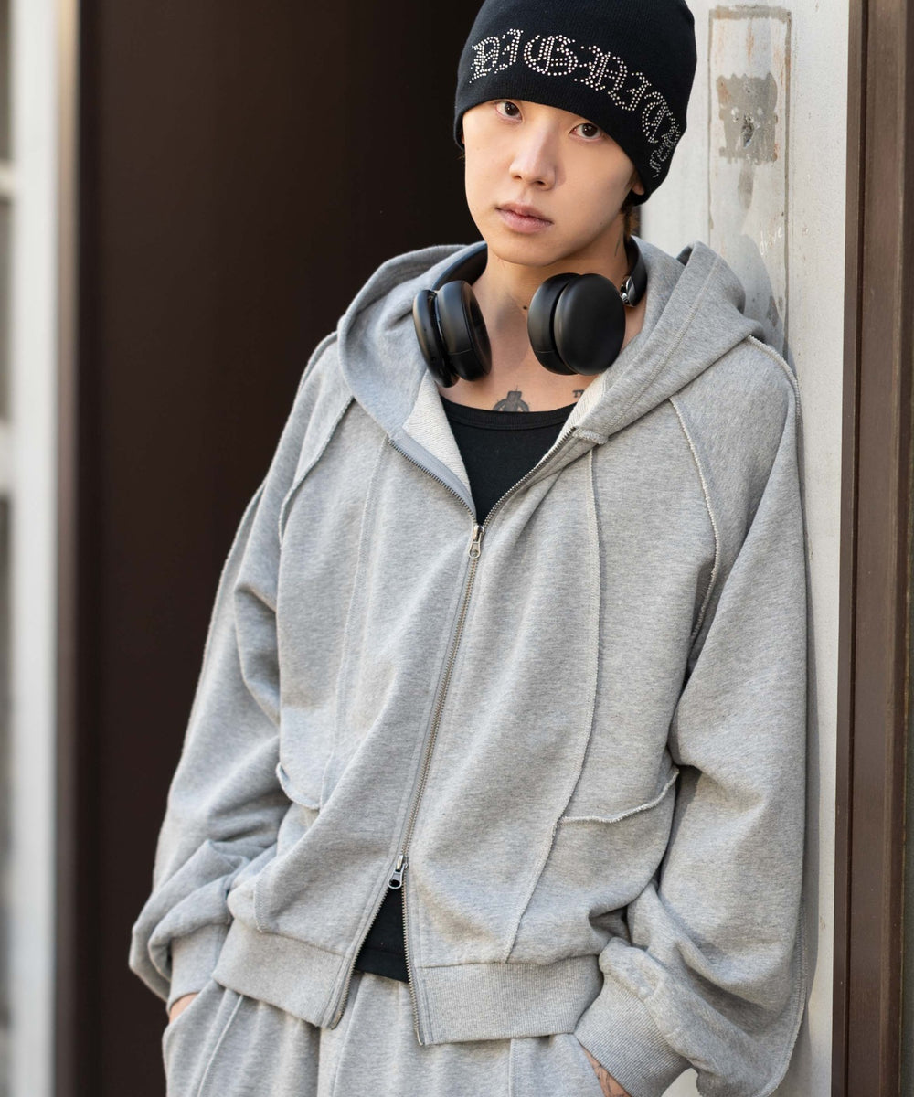 杢グレー モデル：175cm L着用