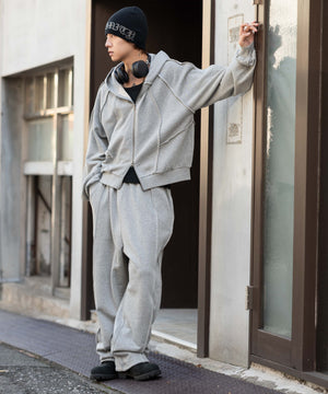 杢グレー モデル：175cm L着用