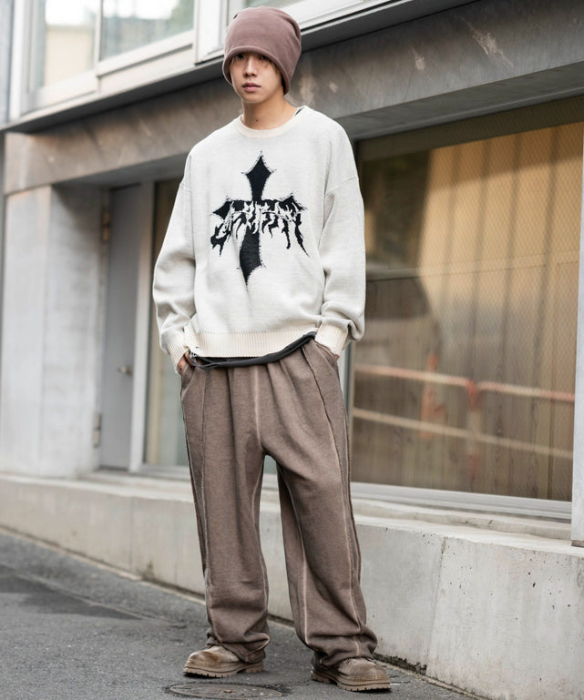 ブラウン モデル：175cm F着用