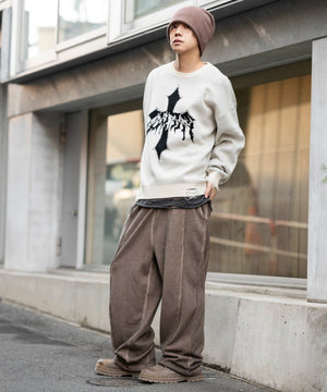 ブラウン モデル：175cm F着用