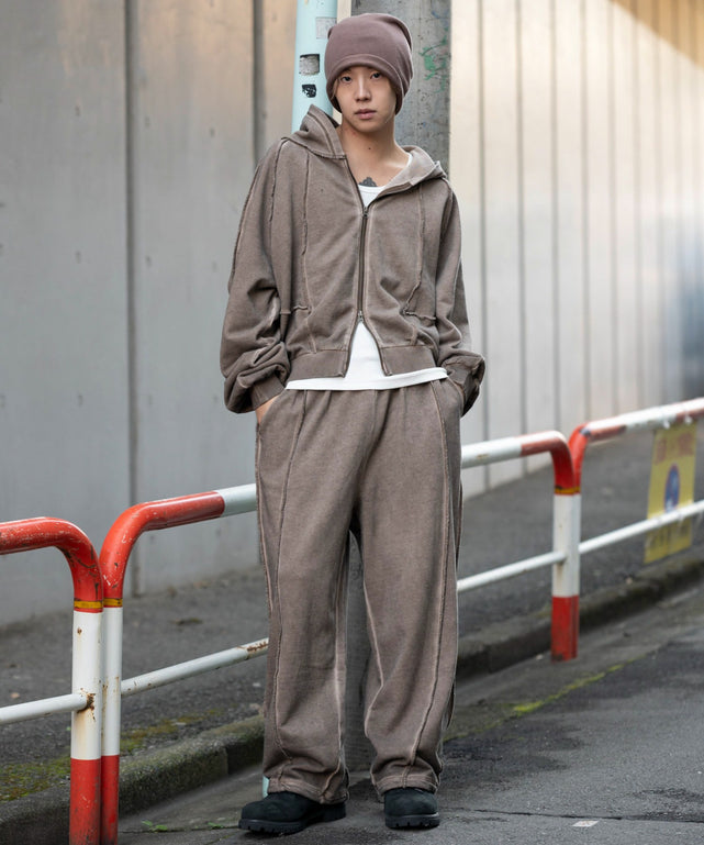 ブラウン モデル：175cm F着用