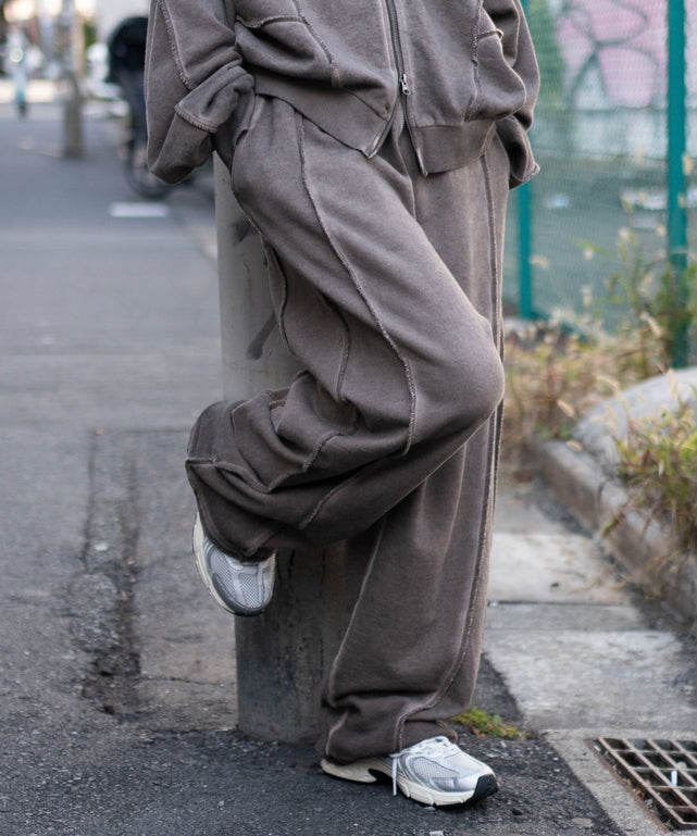 ブラウン　モデル：159cm F着用