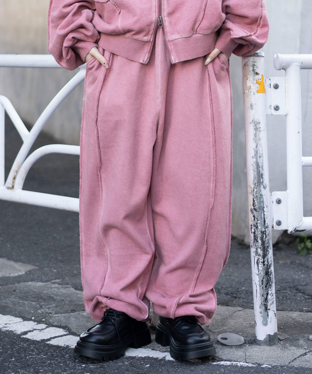 ピンク　モデル：159cm F着用