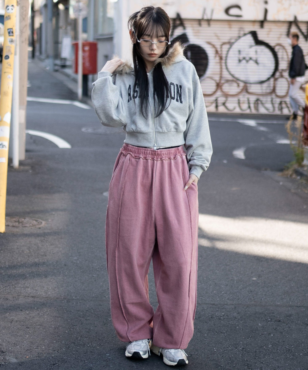 ピンク　モデル：159cm F着用