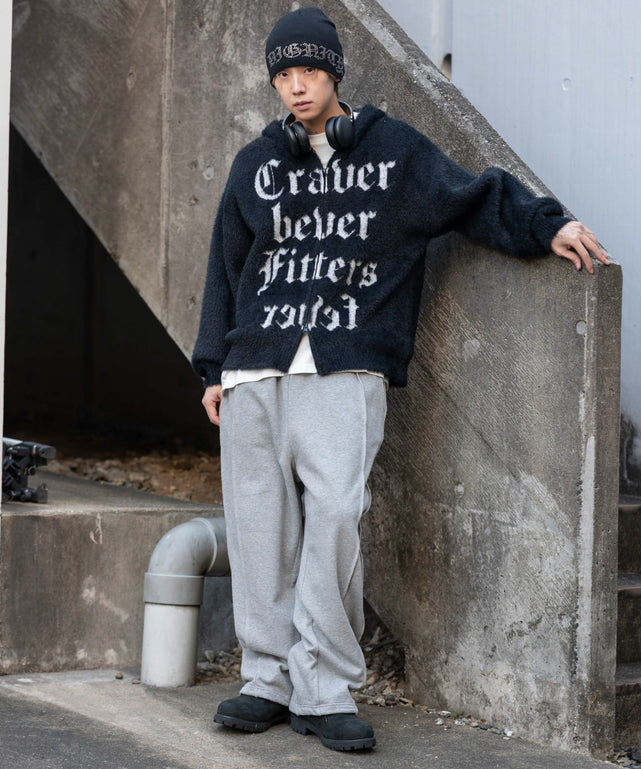 杢グレー モデル：175cm F着用