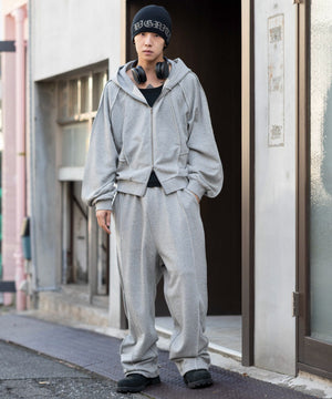 杢グレー モデル：175cm F着用