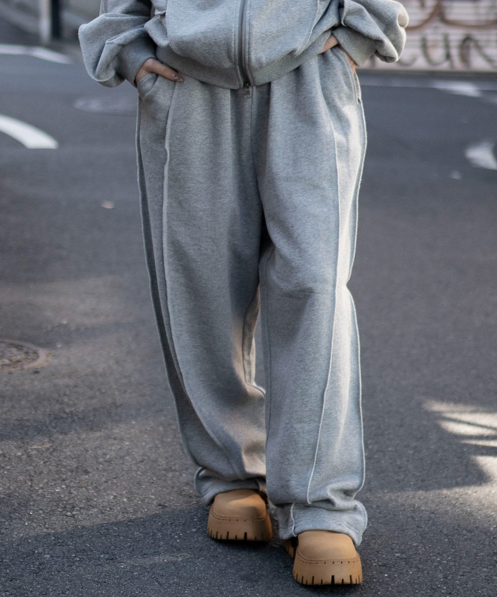 杢グレー　モデル：159cm F着用