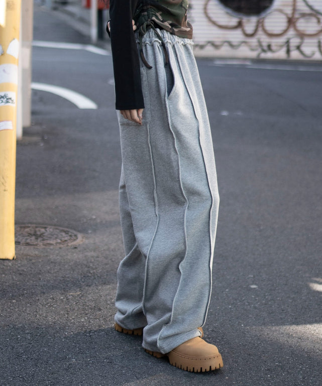 杢グレー　モデル：159cm F着用