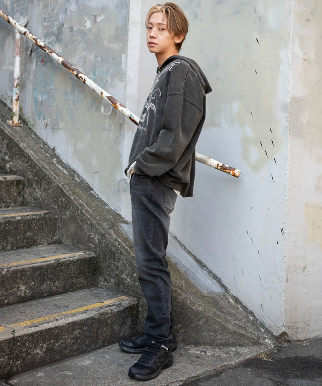 デニムブラックソノタ モデル：175cm L着用